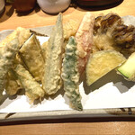 ほしのま - 季節の野菜天ぷら