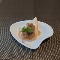 銀座響ブッフ - アミューズ　豚肉のリエット
