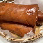 中国料理 四川 - 春巻、3個も！