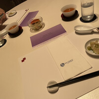 中国料理 四川 - これからお料理が来ます。ワクワクっ