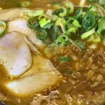 ラーメン 横綱 - 具材アップ