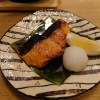 上越やすだ  銀座二丁目店 - 鮭の味噌漬け