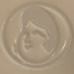 お好み焼き 鉄ちゃん - お皿にこのマークがついていると安心します