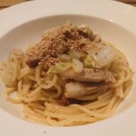 コルツ - 塩漬け豚バラ肉と白菜のパスタ①