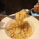 コルツ - 塩漬け豚バラ肉と白菜のパスタ②