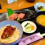 うなぎの竜由 - うな太郎ランチ1100円  （ご飯少なめ）