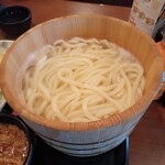 丸亀製麺 - 釜揚げうどん（得）