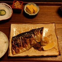 赤坂とゝや魚新 - 鯖塩焼定食