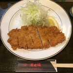 波止場 - 並ロースかつ定食 1400円