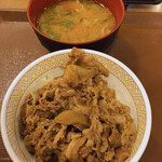 すき家 - 牛丼ライト ＆ とん汁