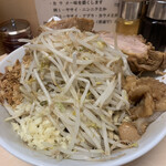 自家製ラーメン大者 - 汁なし生玉子付き（トッピング〜⁈ ニンニク少なめ）