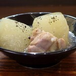 桶家乃隠居 - 冬瓜と鶏もも肉のあんかけ