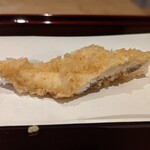 天ぷら たけうち - 対馬の穴子