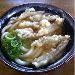 土俵うどん - ごぼう天うどん