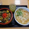 玉出うどん - 料理写真:令和4年9月
ちらし寿司セット 800円