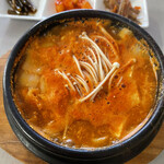 韓うどん - スン豆腐チゲ