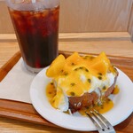 Cafe' MUJI - 柑橘のパウンドケーキ ¥650（アイスコーヒーとセットで¥850）