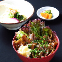 【平日限定】牛カルビ丼セット