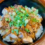 ラーメン暖暮 - チャーシュー丼　普通盛り