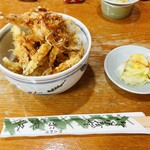 郷土料理　奈辺久 - ★8わかさぎ天丼ハーフ