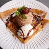Creperie Alcyon - 料理写真:マロンのモンブラン￥940