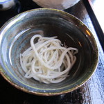 蕎麦処ひぐち - 水そばが食べられます