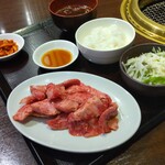 Yakiniku Okuu - 『黒毛和牛切り落としランチ』