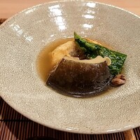 馬車道 大かわ - 賀茂なすと鼈の揚げだし