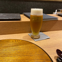 名古屋 栄 鮨 栄華 - 生ビール