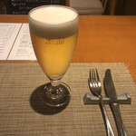 眞 - 生ビール、グラスビール(レギュラー)