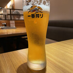 Resutoran Ro-Zu - 生ビール（中）