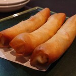 小菜一碟 - ズワイ蟹とキノコのクリーム春巻