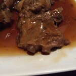 炒め処　寅蔵 - この軟骨が美味しいのよ(#^.^#)  まあ、お肉も旨いんだけどね。これをライスに乗せて食べるのも良さそうだね。