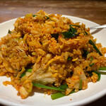 マルヤス酒場 - キムチチャーハン（330円）。