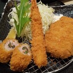 Tonkatsu Katsuki - 選べる大黒膳(梅しそチョイス)   1628円