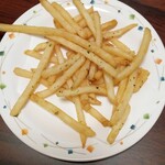 カラオケ本舗 まねきねこ - 料理写真:ポテトフライのり塩味・430円