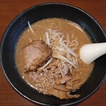 桜木屋 - 味噌ラーメン：６８０円（税込）【２０２２年６月撮影】