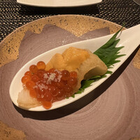 完全個室鮨和食かなうS - 一口でーー