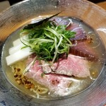 ラーメン巌哲 - 鮪塩冷やし