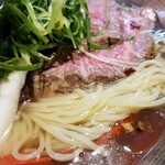 ラーメン巌哲 - 鮪塩冷やし