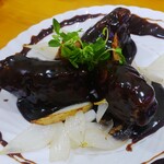 上海厨房　玲玲 - 黒酢酢豚