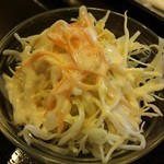 デリシャス - 定食についてくるサラダ