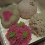 嘯月 - 上生菓子４種￥１，７４０ H25.02