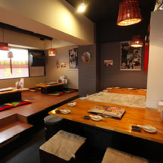The spacious restaurant can accommodate parties of up to 40 people.