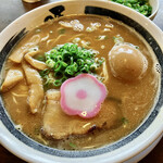 新・和歌山ラーメン ばり馬 - 味玉入りをオーダー♪