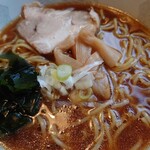 栃尾又温泉　自在館 - ラーメン。