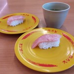 Sushiro - 『大とろ、1皿に1個 で100円』