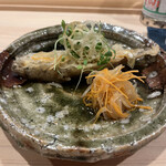 鮨 むらやま - 目光の南蛮漬け風！んっわめっちゃ美味しいこれ最高すぎるしかもでかい嬉しい！