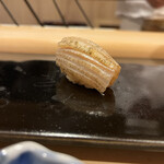 鮨 むらやま - キス！！！うみゃぁぁぁあああ！中の木の芽が合うぅぅぅぅうう！！！