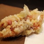 萌えぎ - 蛍烏賊の天ぷら 2013年4月